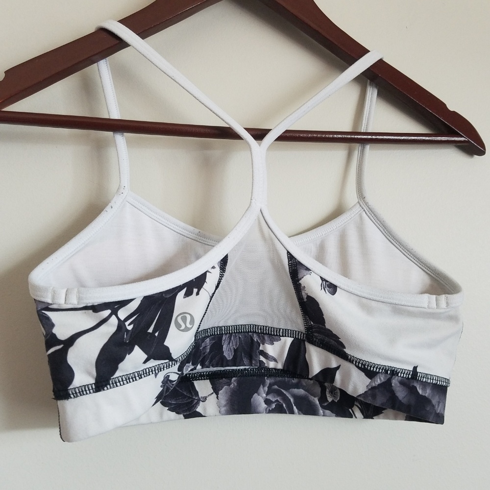 Lululemon Brisk Bloom Flow Y Bra IV size 6 - Picture 3 of 3